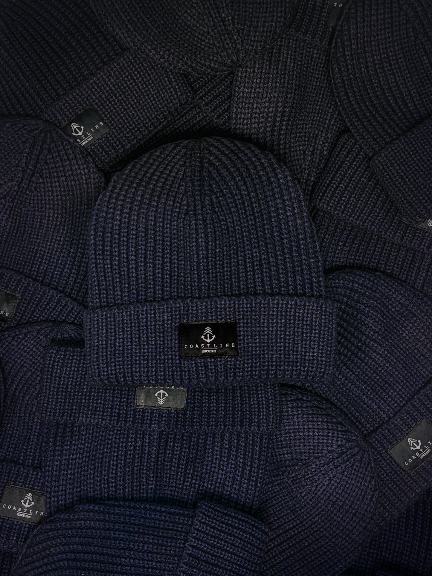 Tuque en tricot - Bleu marin