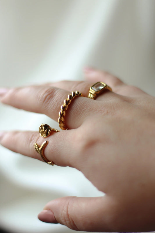 Bague - La Torsadée