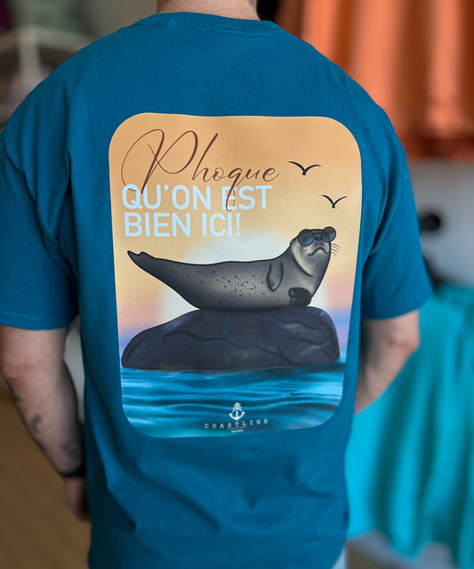 T-shirt - « Phoque » qu’on est bien ici!