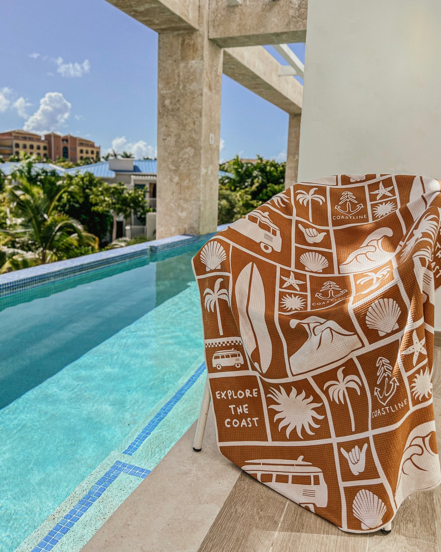 Serviette en microfibre - Explore the Coast