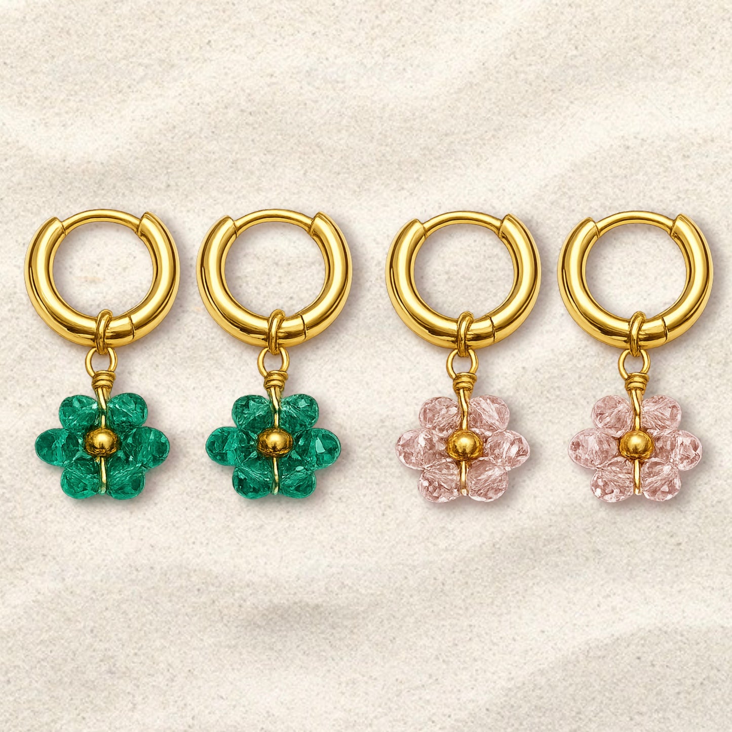 Boucles dâoreilles - Flora