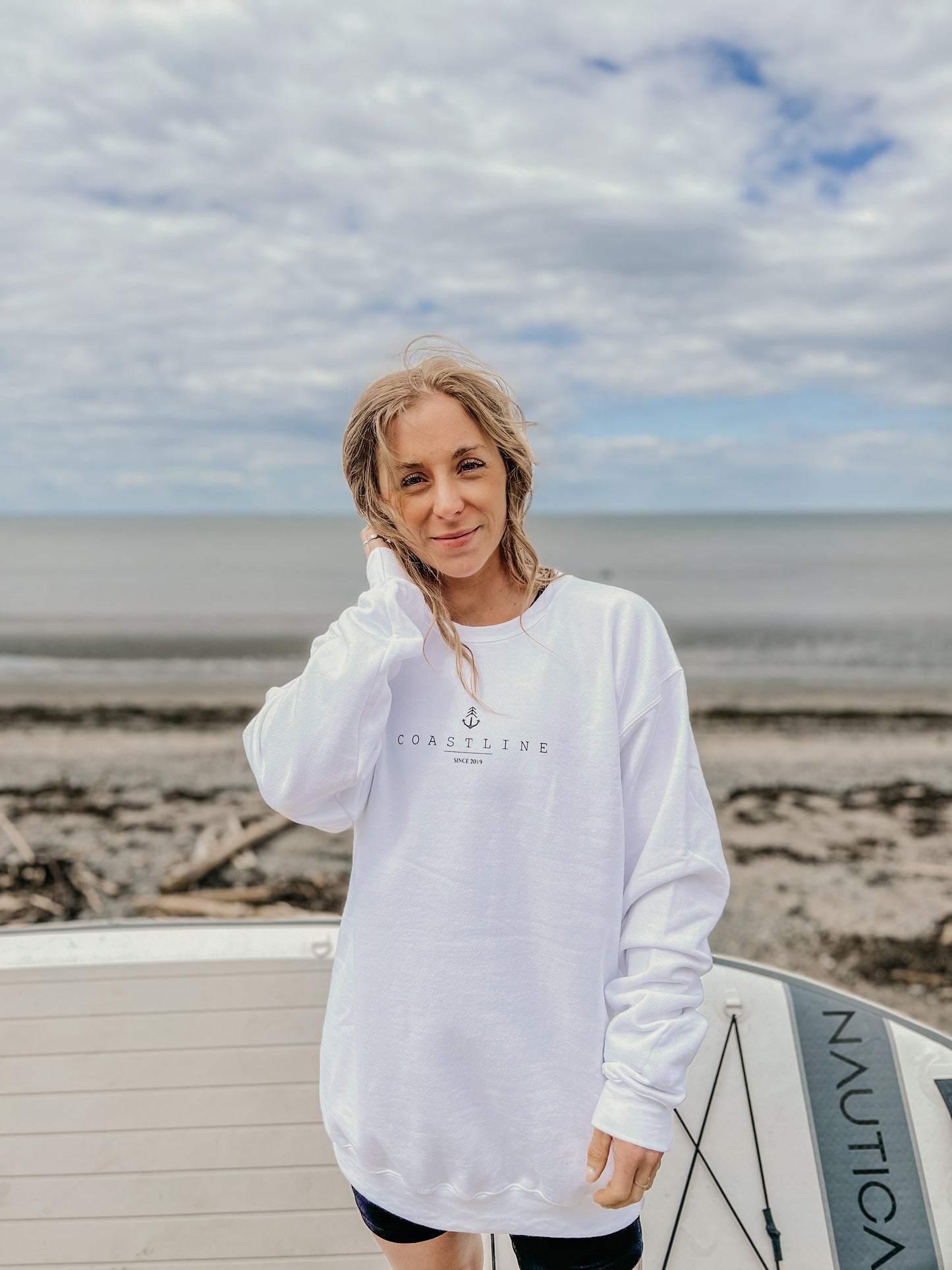 Crewneck - Blanc