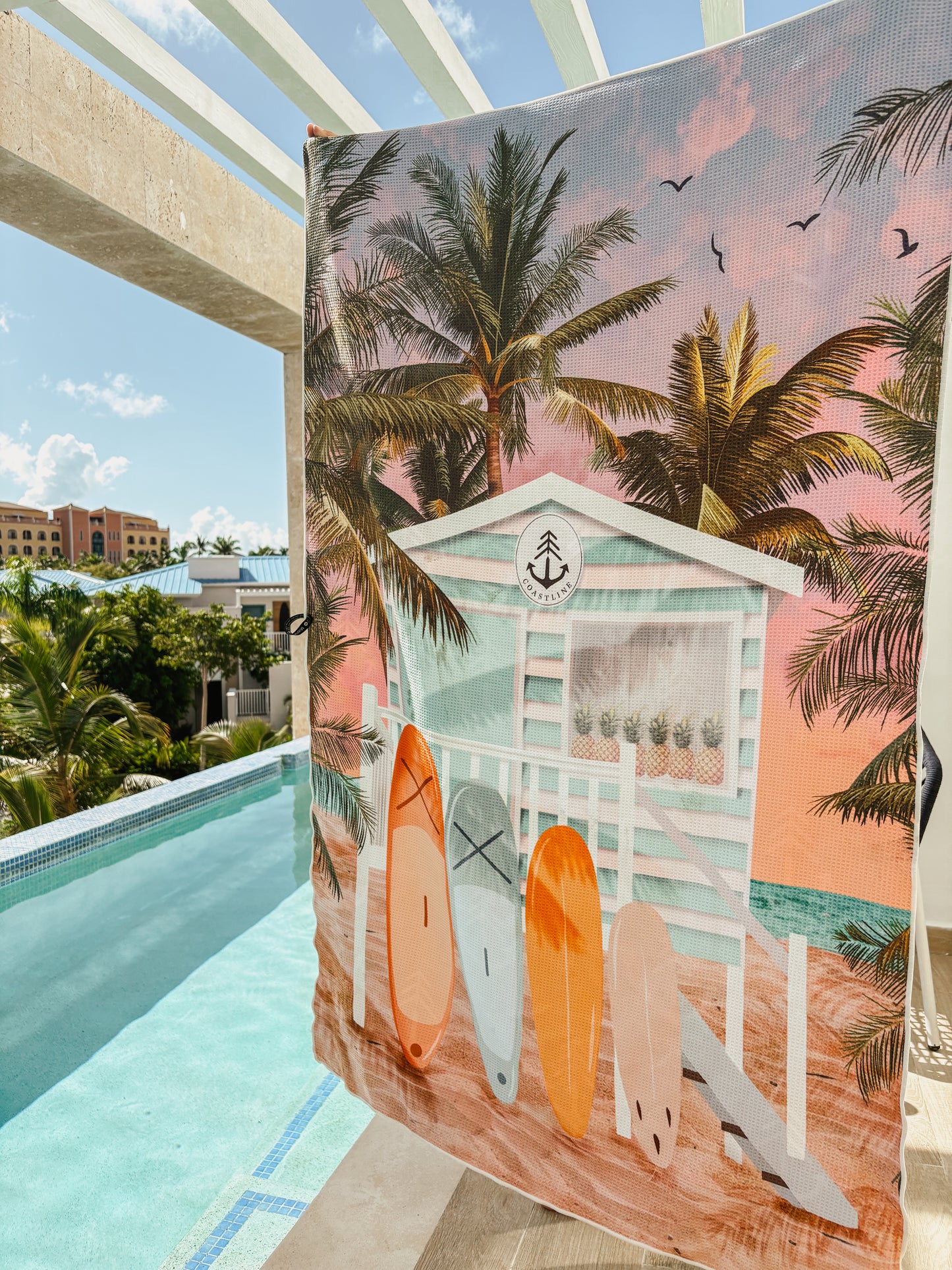 Serviette en microfibre - Surf Shop