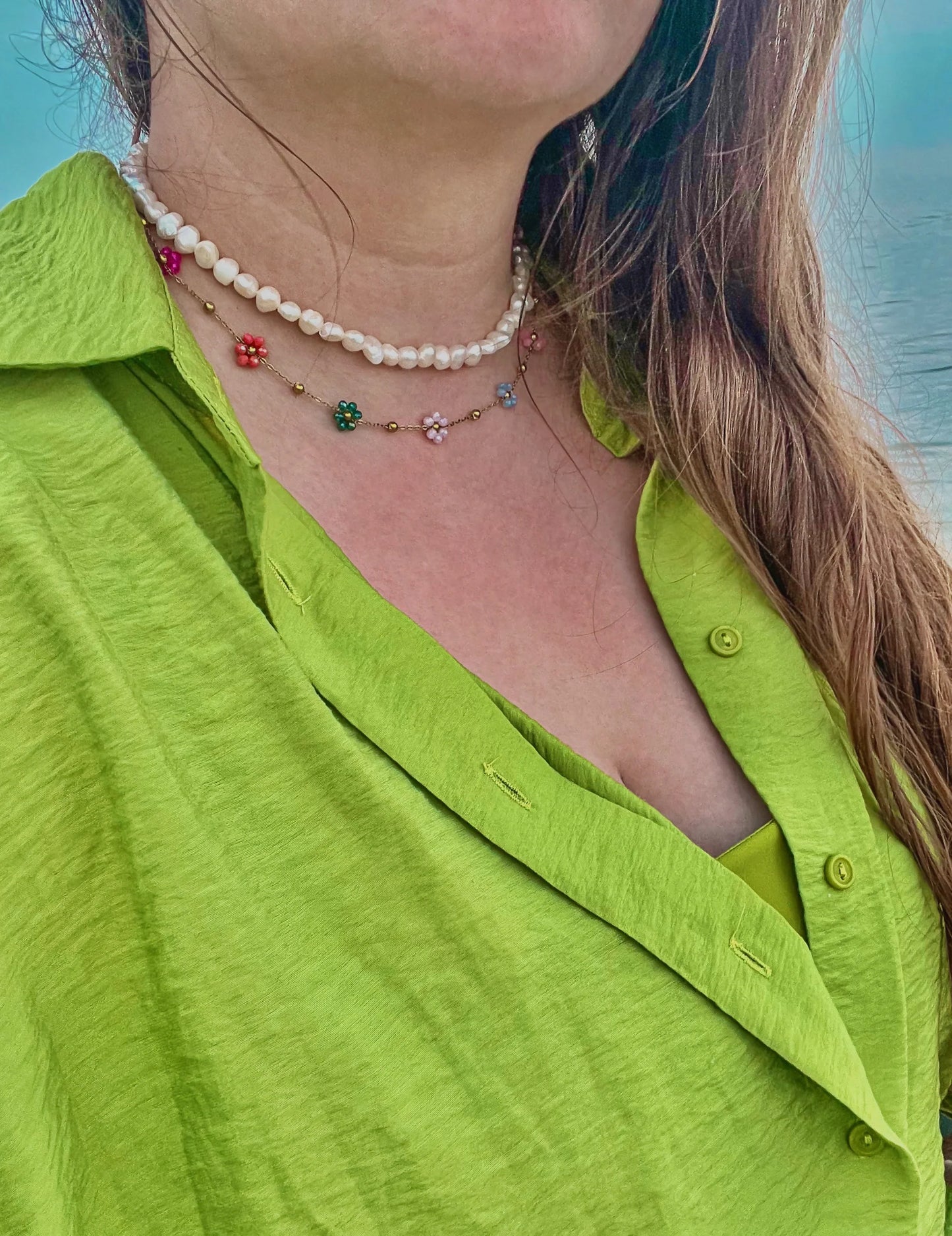 Collier - Flora
