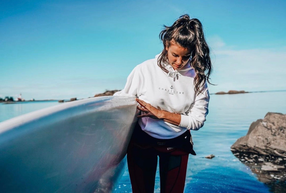 Classic unisex hoodie - White