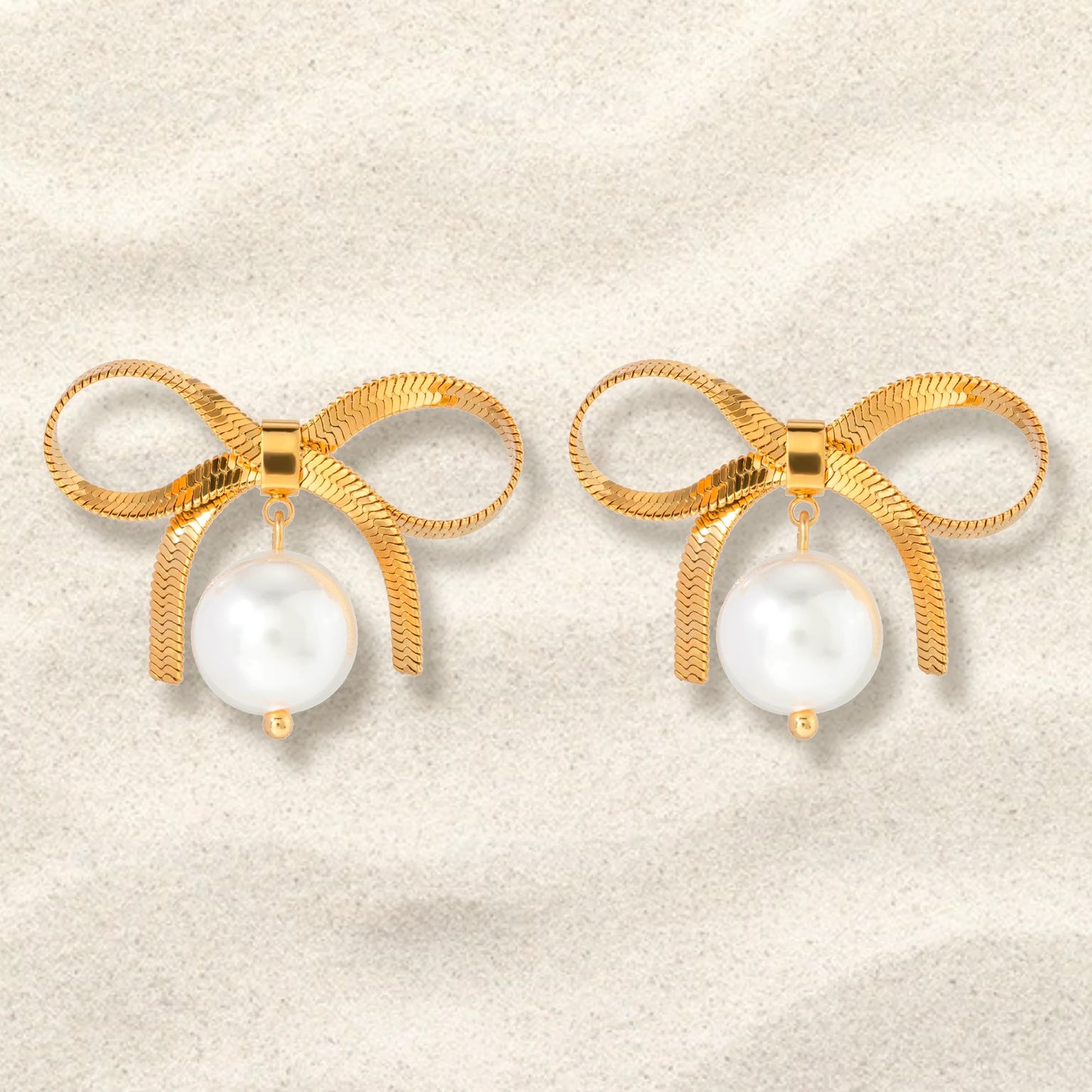 Boucles d’oreilles - Perle coquette