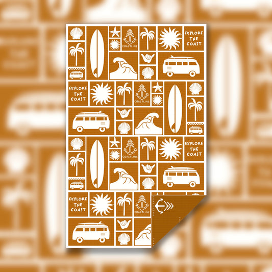 Serviette en microfibre - Explore the Coast