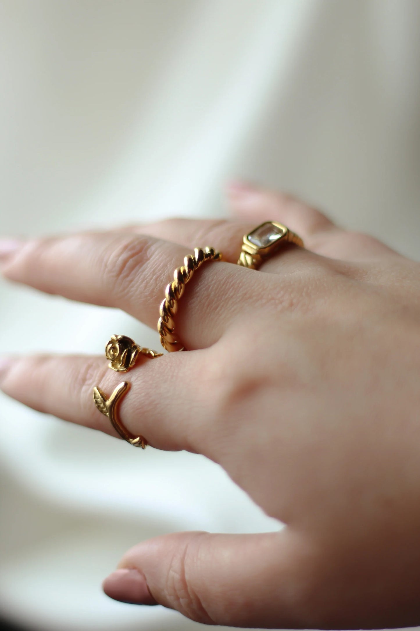 Bague - La Torsadée