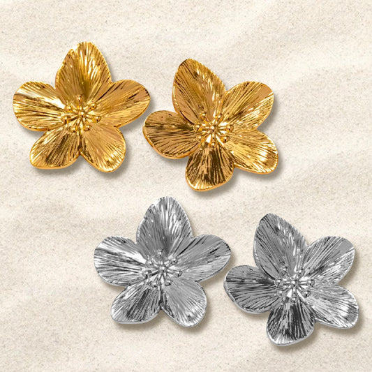 Boucles d’oreilles - Hibiscus