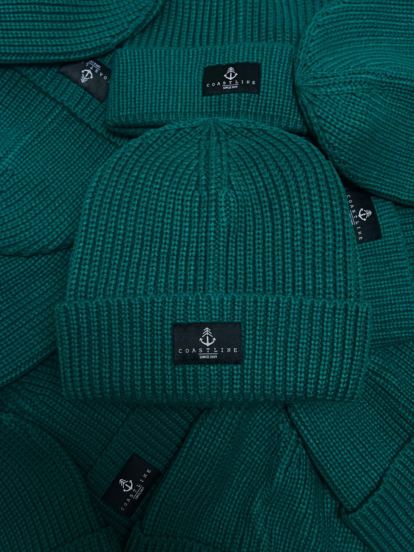 Tuque en tricot - Teal