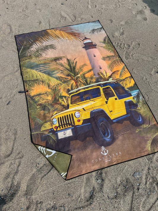 Serviette en microfibre - Costa Rica