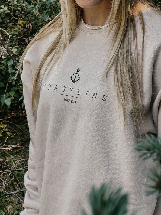 Crew Neck - White