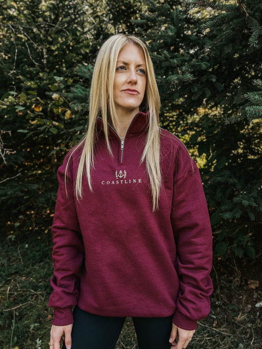 Polar à zip - Bourgogne