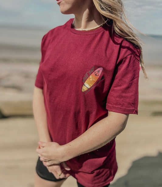 T-shirt What Sup? - Bourgogne