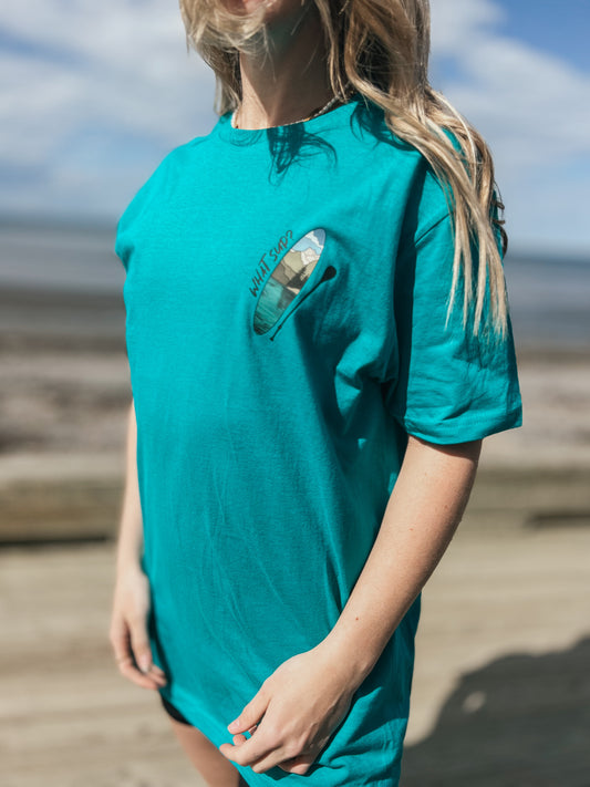 T-shirt What Sup? - Teal