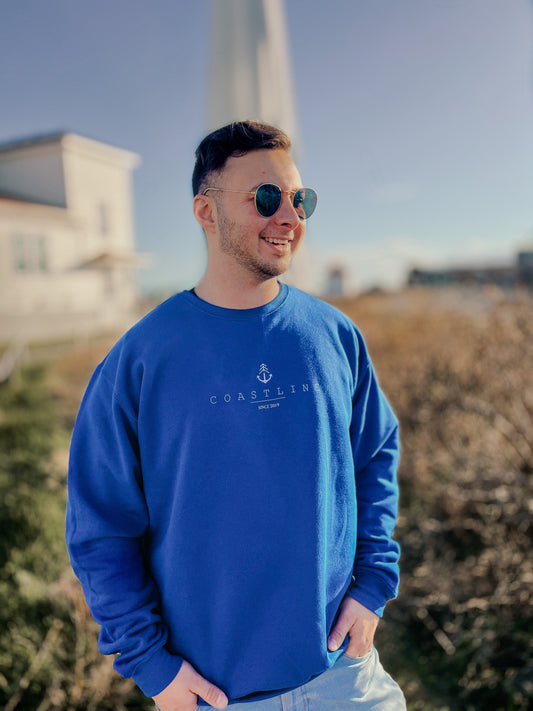 Crewneck - Bleu Royal