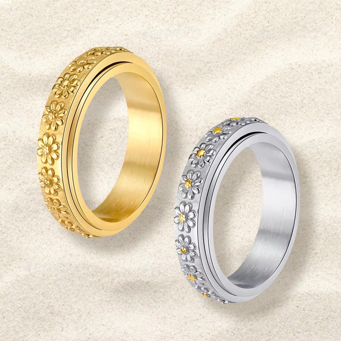 Bague rotative anti-stress - Garden