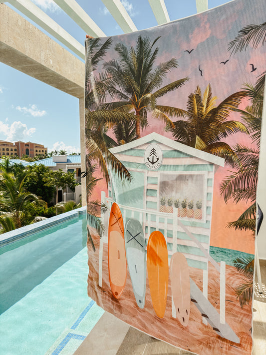 Serviette en microfibre - Surf Shop