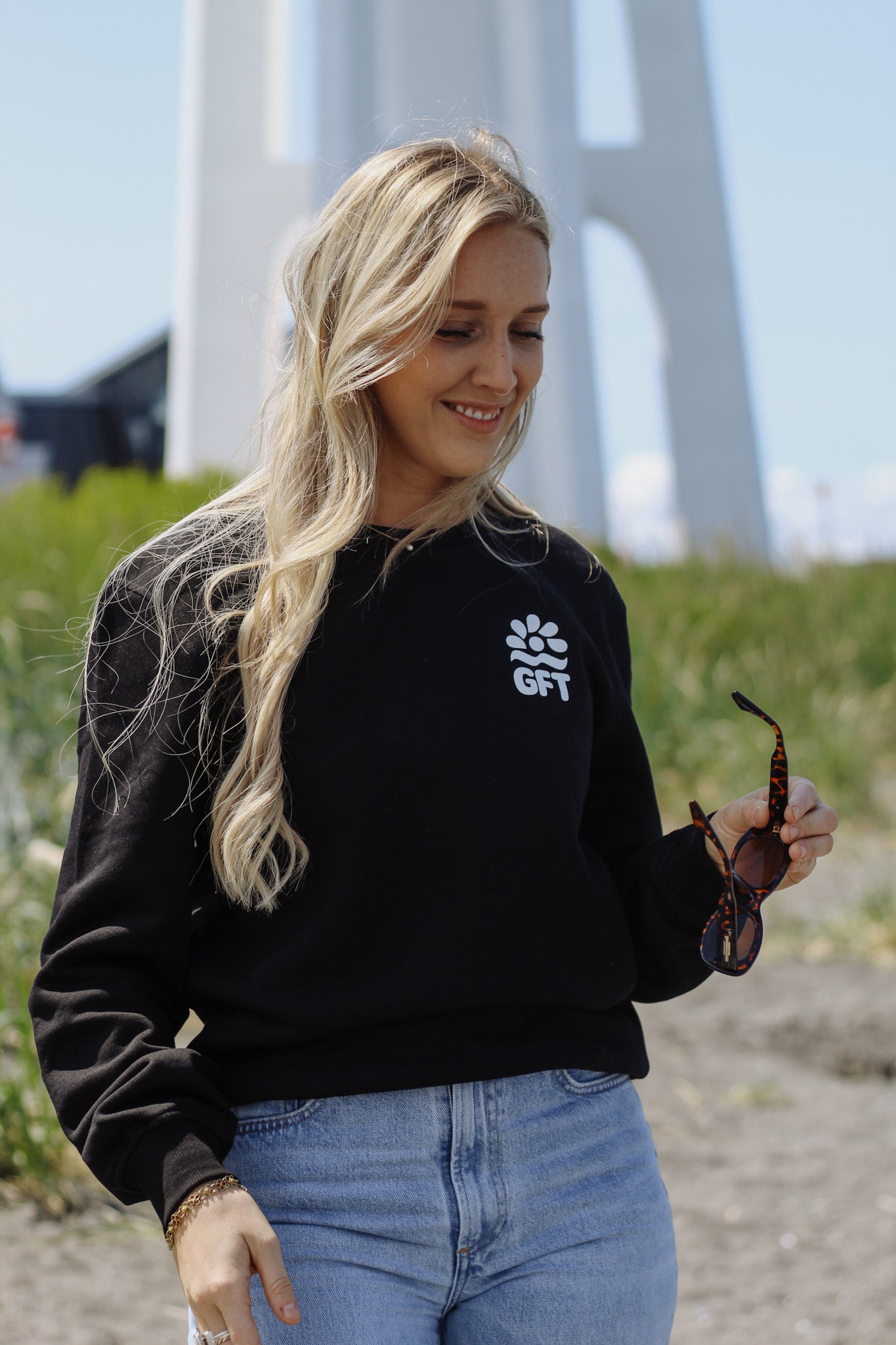 Crewneck Grandes Fêtes TELUS - Noir