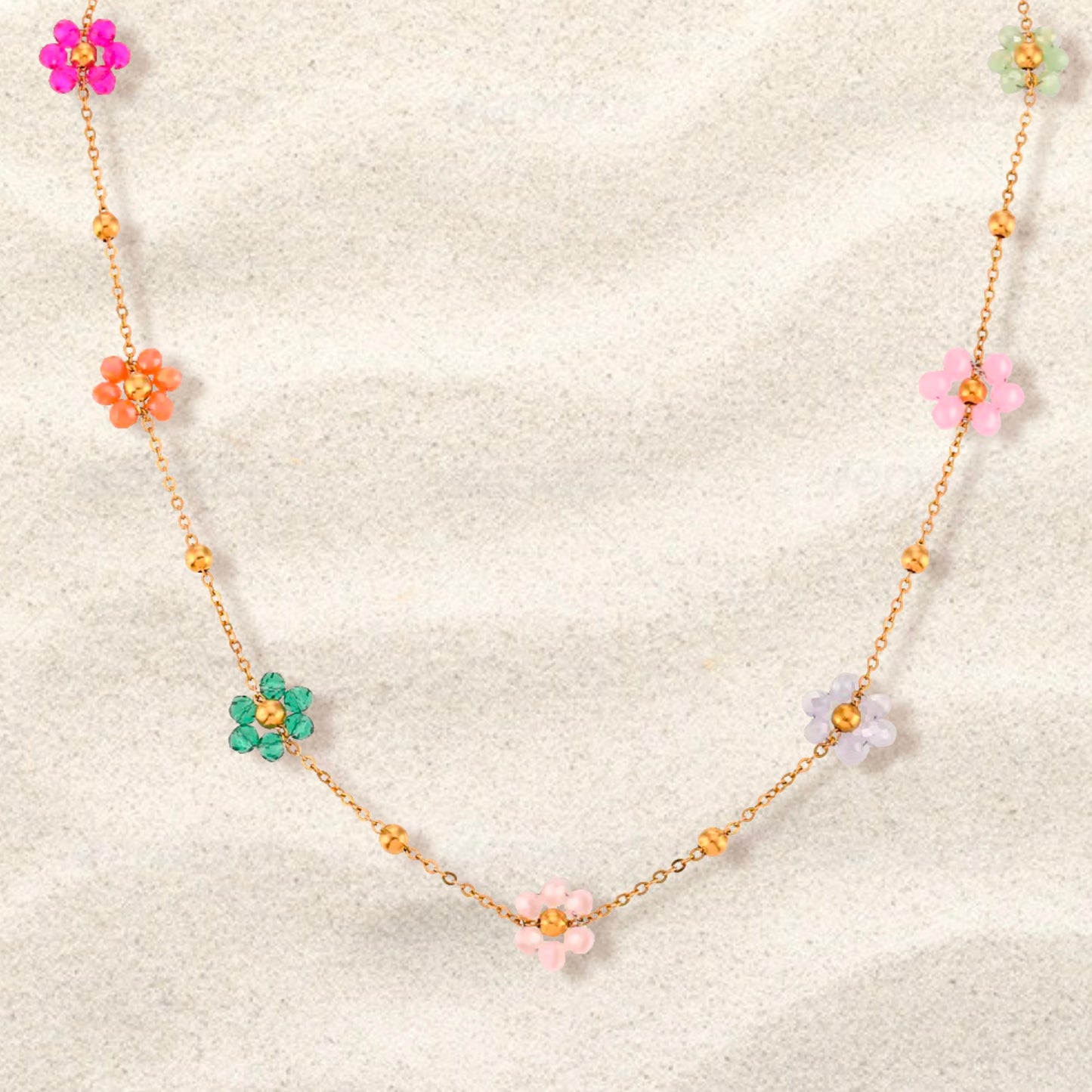 Collier - Flora