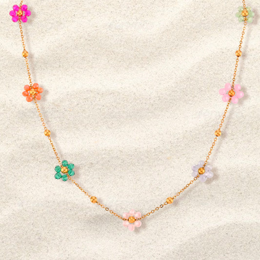 Collier - Flora