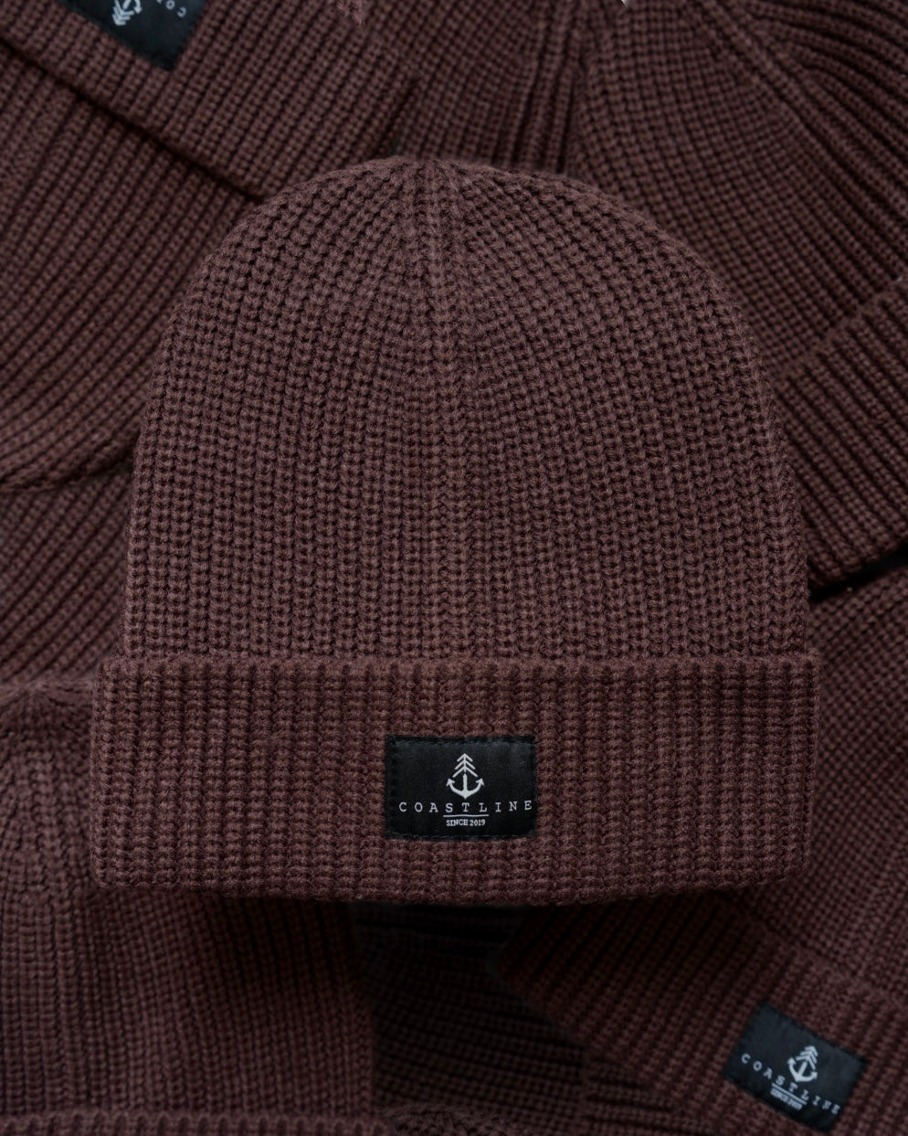 Tuque en tricot - Chocolat