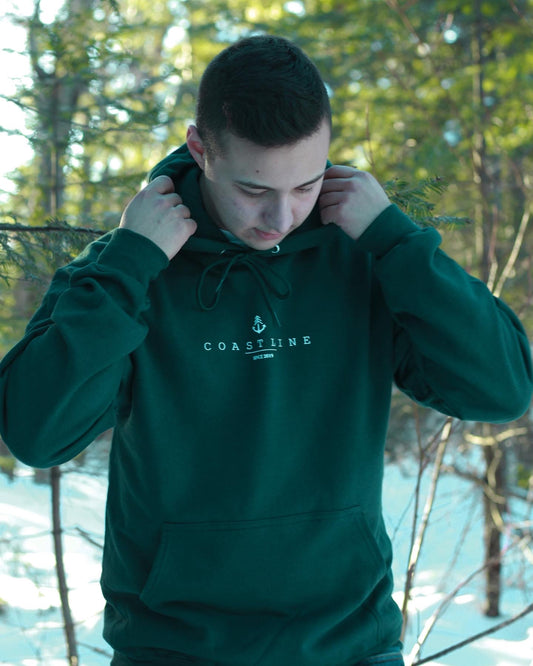 Classic unisex hoodie - Forest green