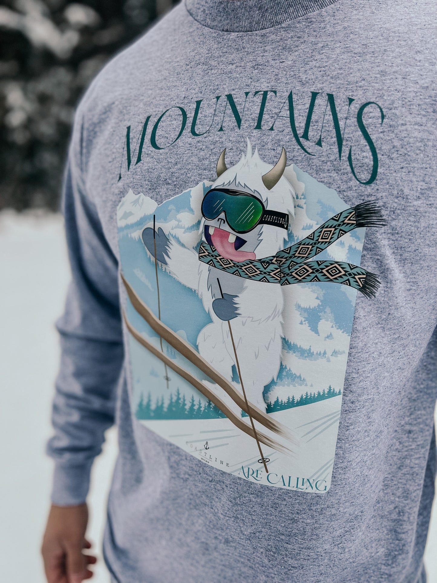 Long sleeve « Mountains are calling »