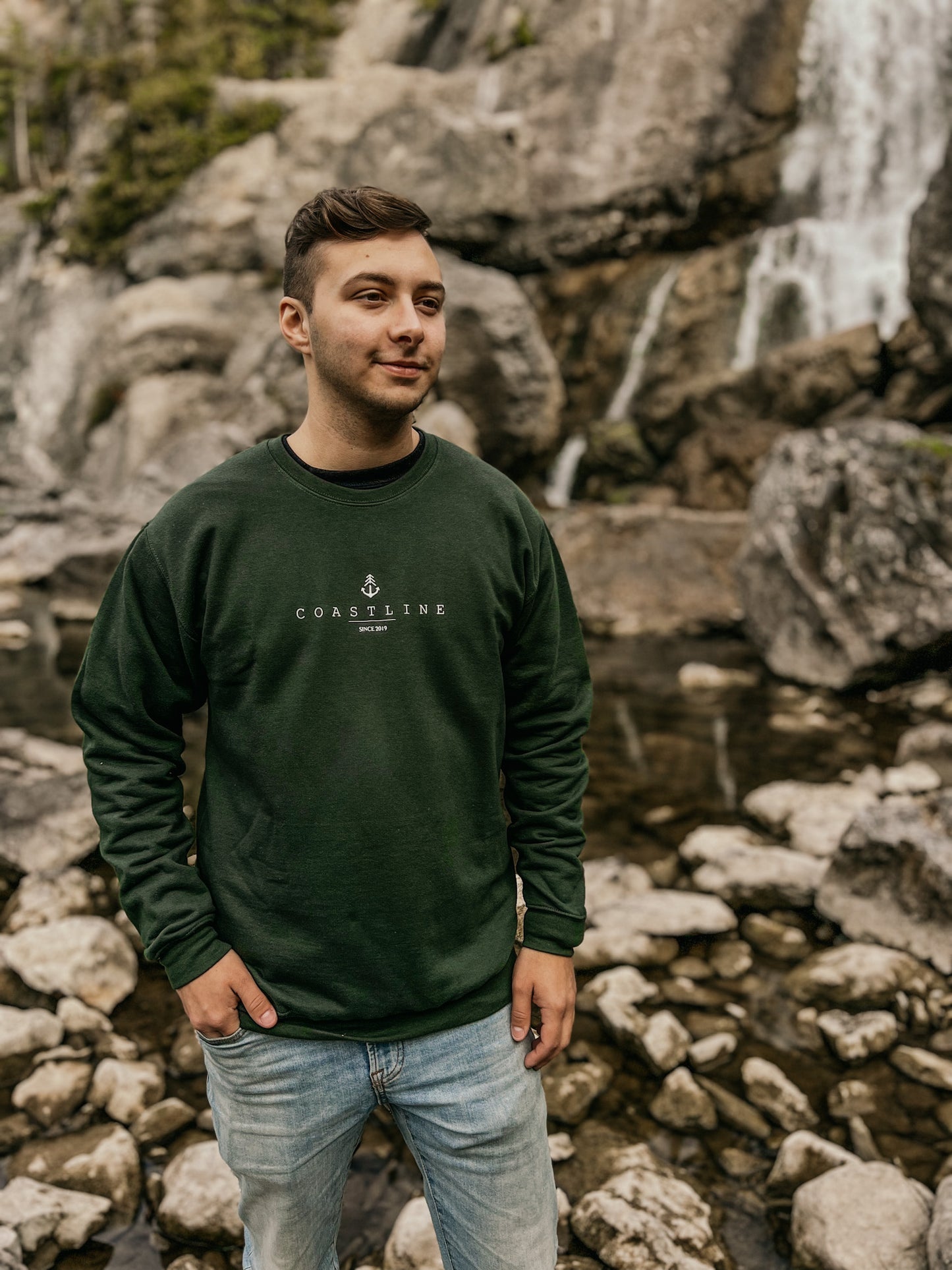 Crew Neck - Forest Green